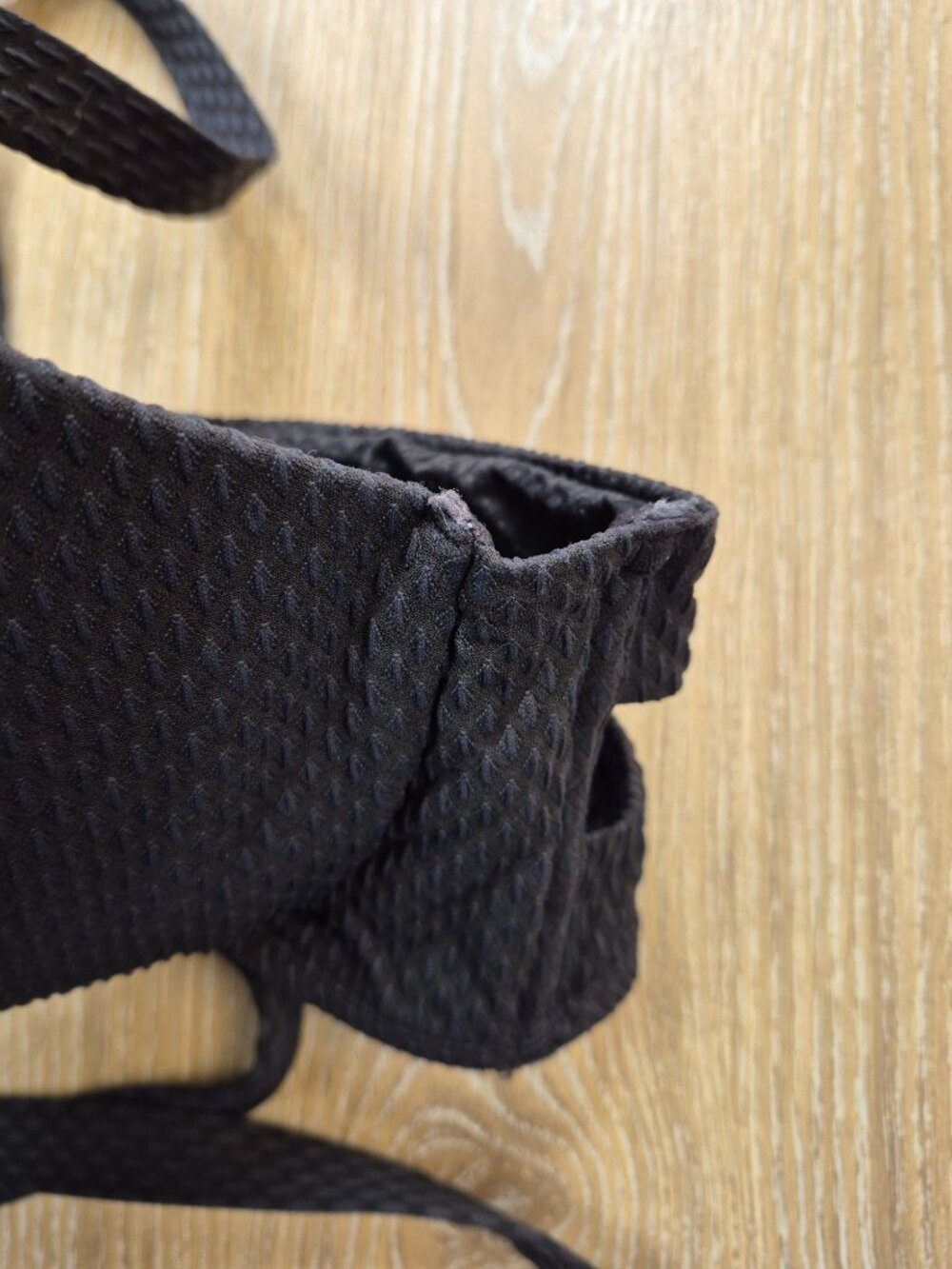 Penningtons Black Textured Bikini Top - Picture 4 of 8